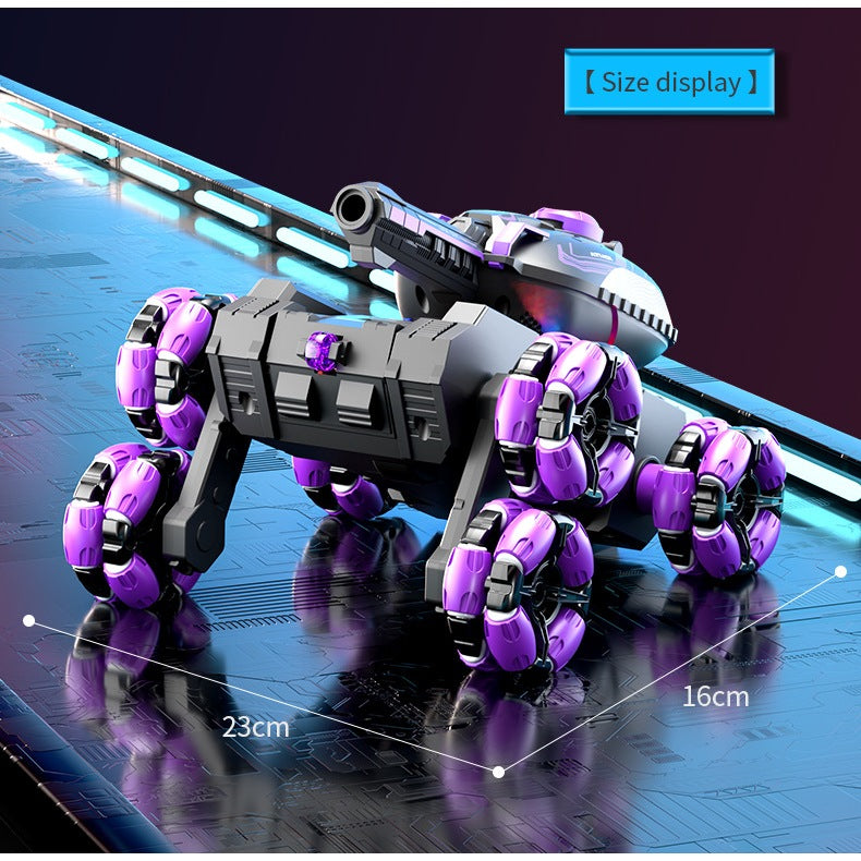 <h2>[Estoque na Malásia] Tanque RC 2.4G com Manobras, Luzes, Controle por Gestos e Bola de Hidrogel</h2>