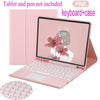 Capa Com Teclado Touchpad Para Samsung Galaxy Tab S6 Lite 10.4 2020 2022 SM-P610 P615/P613 P619 Sem Fio Bluetooth Touch pad