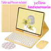 Capa Com Teclado Para iPad 10ª Geração 10.9'' 10 gen 2022 Sem Fi  Bluetooth keyboard Mouse Cover