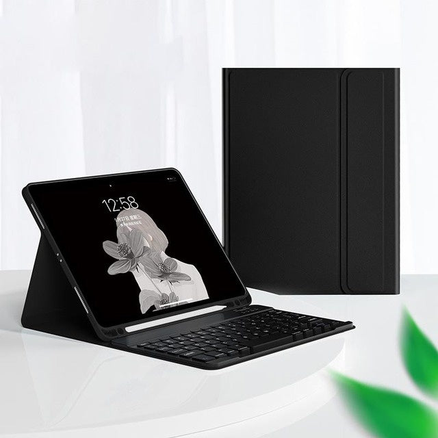Capa Para Teclado iPad 10a 2022 10.9 Air 4 5 Pro 11 De Bluetooth Sem Fio Com Slot De Lápis
