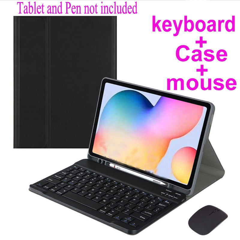 Capa De Teclado Para Samsung Galaxy Tab S6 Lite 10.4 SM-P610/SM-P615 SM-P613/P619 Sem Fio Bluetooth keyboard mouse cover case