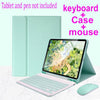Capa De Teclado Para Samsung Galaxy Tab S6 Lite 10.4 SM-P610/SM-P615 SM-P613/P619 Sem Fio Bluetooth keyboard mouse cover case