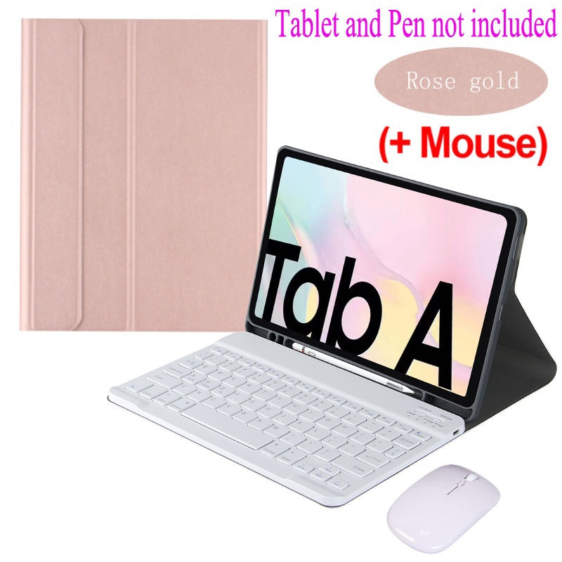 Capa de teclado para Galaxy Tab A8, para Samsung Galaxy Tab A8 10.5 2021 SM-X200 SM-X205 A9 + Plus SM-X210/X216B/X218U,