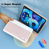 Capa com Teclado para iPad 10 10.9" 2022 Air 5 Air 4 Pro 11 10.5 9.7 Capa de Teclado Bluetooth para iPad 7ª 8ª 9ª Geraçã