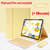 Capa Do Teclado Para iPad 9.7 10.2 5a 6a 7a 8a 9a Geração 10a 10.9‘’ Air 3 4 5 11 2024 Pro 11 mouse Sem Fio Bluetooth