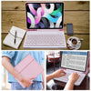 Capa com Teclado para iPad 10 10.9" 2022 Air 5 Air 4 Pro 11 10.5 9.7 Capa de Teclado Bluetooth para iPad 7ª 8ª 9ª Geraçã
