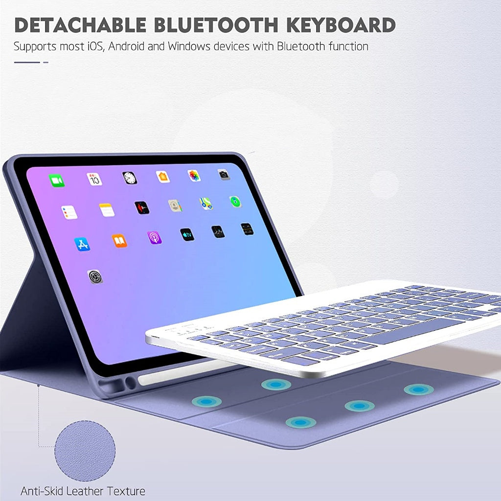 Capa para iPad 10 2022 7ª 8ª 9ª Geração 10.2 iPad 5ª 6ª 9.7 Pro 11 10.5 Air 4 5 10.9 Polegadas Capa Magnética Sem Fio Bl