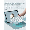 Capa de teclado para Samsung Galaxy Tab S6 Lite 10.4 2020 2022 2024 A8 10.5" X200 X205 X207 A7 10.4" 2020 SM-T500 T505 c