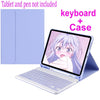 Capa de teclado para Samsung Galaxy Tab A8 LTE 10.5 ''2022 SM-X200 SM-X205 X207, capa magnética destacável, teclado sem