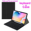 Capa de teclado para Samsung Galaxy Tab A8 LTE 10.5 ''2022 SM-X200 SM-X205 X207, capa magnética destacável, teclado sem