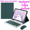Teclado para Samsung Galaxy Tab A9 8.7 ''SM-X110/-x115 Capa de Teclado e Mouse Sem Fio Bluetooth Removível Magnético par