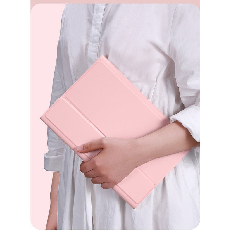 Capa de teclado e mouse sem fio Bluetooth para tablet Samsung Galaxy Tab A7 10.4'' SM-T500 / T505 A8 10.5'' SM-X200/X205