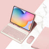 Capa de Teclado para Samsung Galaxy Tab S6 Lite 10.4 2020 2022 2024, Capa de Teclado para S9 FE 10.9 S7 S8 S9 11"A9 + Pl