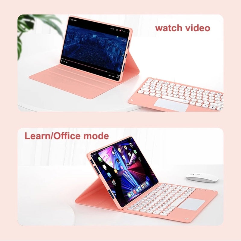 Capa de Teclado Redmi Pad SE para Xiaomi Redmi SE Pad 11" 2023 Redmi Pad 10.61 2022 Magnética Destacável Sem Fio Bluetoo