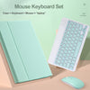 Capa com Teclado para iPad Mini 1 2 3 4 5 6 Teclado Bluetooth Sem Fio Destacável Magneticamente Capa de Couro Slim com S