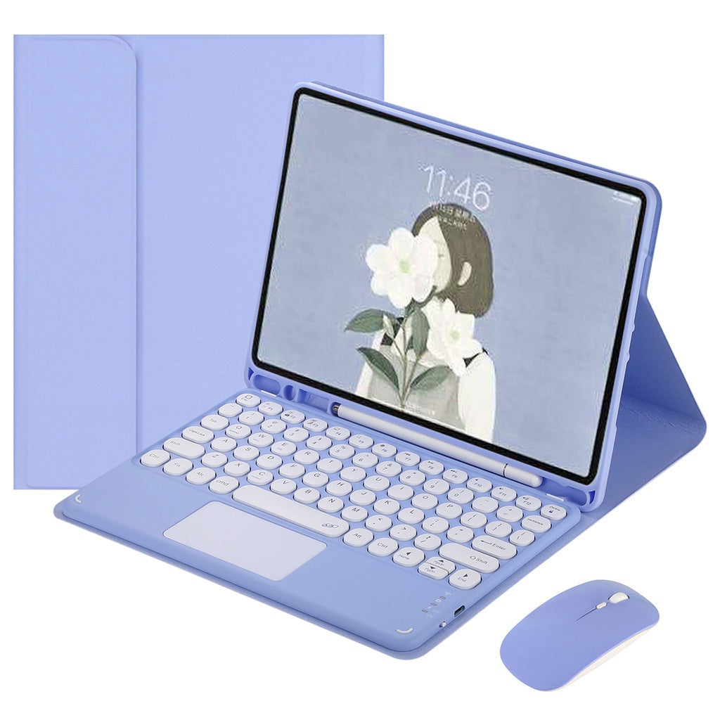 Capa de teclado para Samsung Galaxy Tab S6 Lite 10.4 2020 2022 2024 A8 10.5" X200 X205 X207 A7 10.4" 2020 SM-T500 T505 c