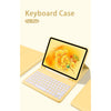 Capa de Couro com Teclado para iPad 9 10.2 7ª 8ª Air 4/5 10.9 iPad 10 2022 Capa de Teclado Bluetooth para iPad Pro 11 9.