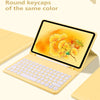 Capa para iPad 9.7'' 5ª 6ª 10.2'' 7ª 8ª 9ª Geração 10.9'' Air 4 5 Pro 9.7 11 para iPad 10ª Geração, teclado redondo com
