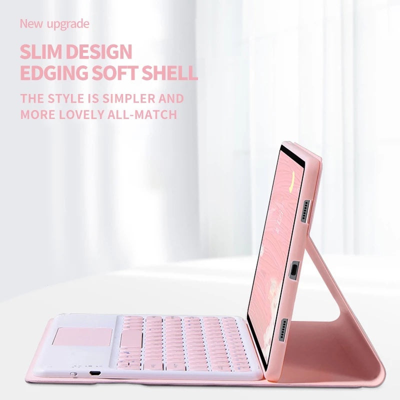 Caso Teclado Para Xiaomi Redmi SE Pad 11 "2023 magnético destacável sem fio Bluetooth touchpad teclado tampa do mouse Ca