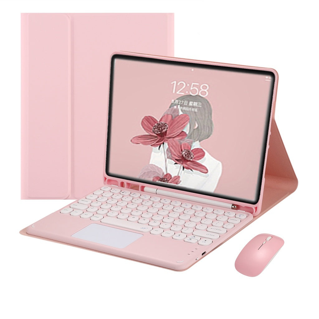 Capa de teclado para Samsung Galaxy Tab S6 Lite 10.4 2020 2022 2024 A8 10.5" X200 X205 X207 A7 10.4" 2020 SM-T500 T505 c
