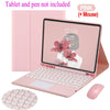 Capa Teclado com Touchpad para Samsung Galaxy Tab S6 Lite 10.4 2022 2024 SM-P613 P619 Teclado Sem Fio Bluetooth com Touc