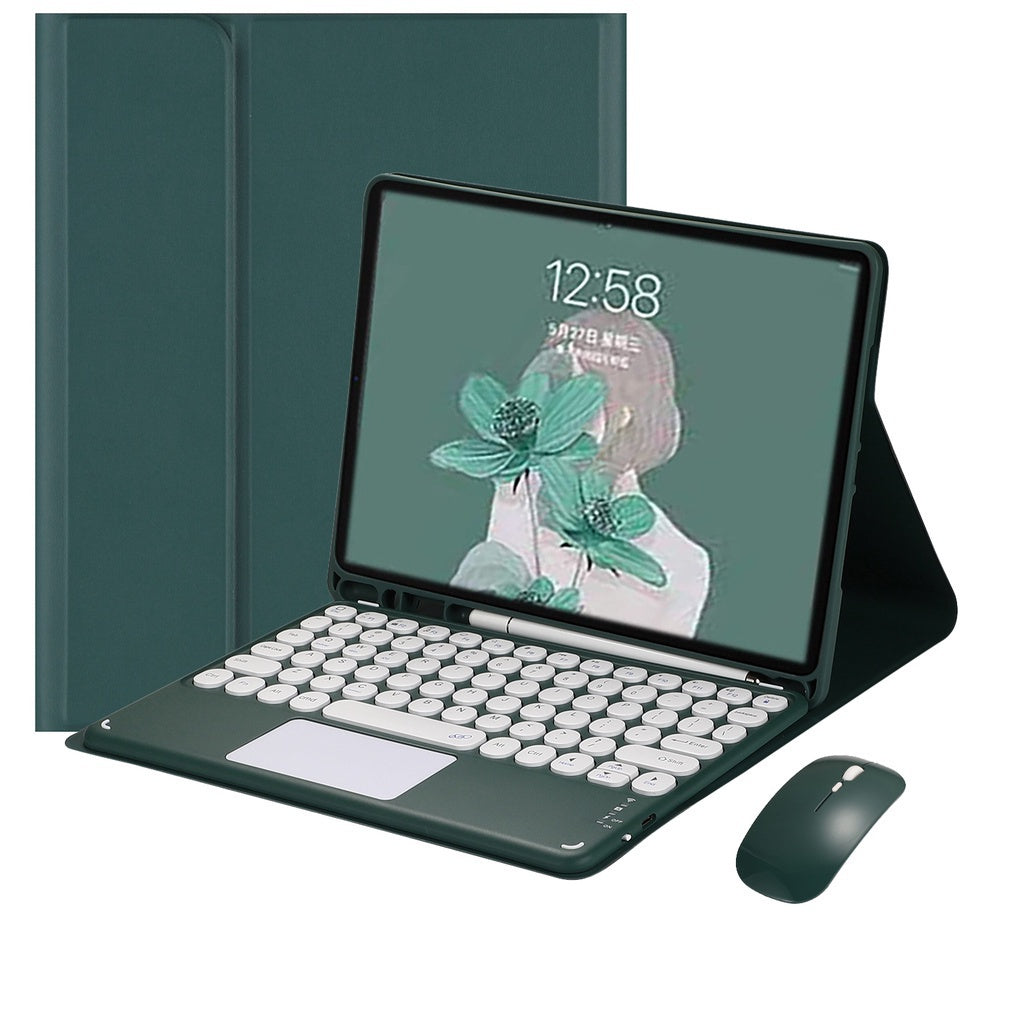 Capa de teclado para Samsung Galaxy Tab S6 Lite 10.4 2020 2022 2024 A8 10.5" X200 X205 X207 A7 10.4" 2020 SM-T500 T505 c