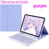 Capa com Teclado para iPad Mini 1 2 3 4 5 6 Teclado Bluetooth Sem Fio Destacável Magneticamente Capa de Couro Slim com S