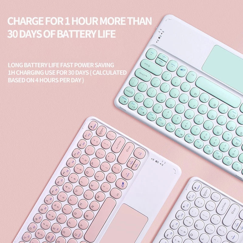 Capa de Teclado Redmi Pad SE para Xiaomi Redmi SE Pad 11" 2023 Redmi Pad 10.61 2022 Magnética Destacável Sem Fio Bluetoo