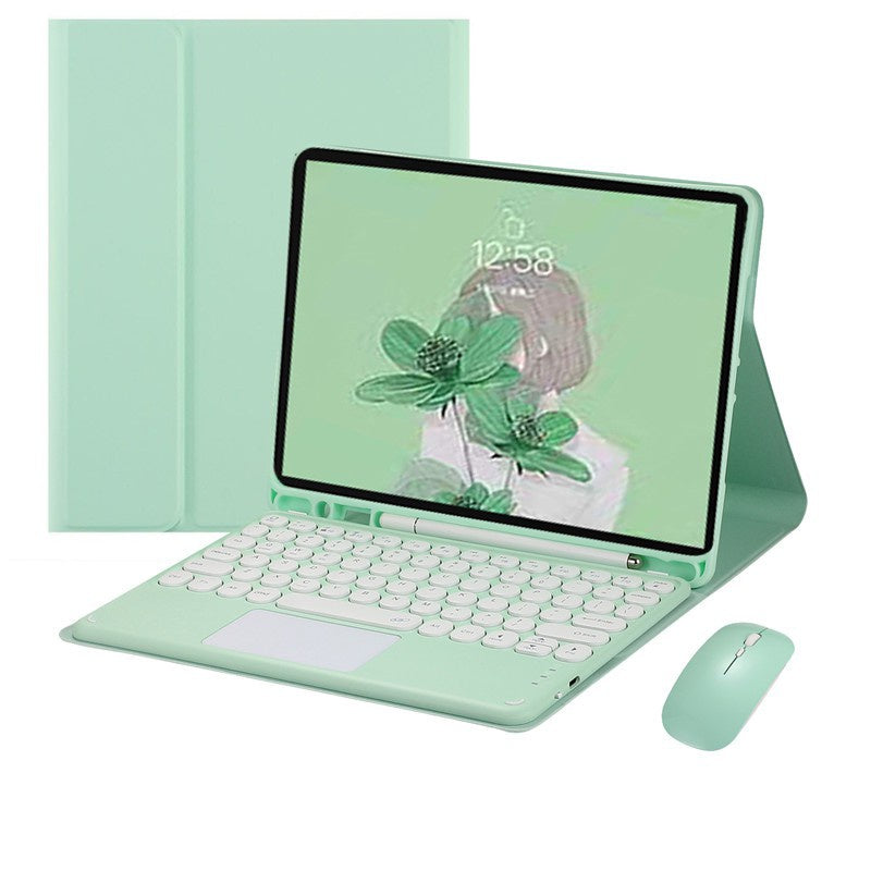 Teclado com Capa para iPad Pro 11 polegadas 2018 2020 2021 2024 Teclado Bluetooth Sem Fio Magnético Destacável Capa de M