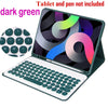 Capa De Teclado Para Samsung Galaxy Tab S6 Lite 10.4 2024 P620 2022 2020 A7 A8 A9 Plus S9 S9 FE Sem Fio Bluetooth mouse