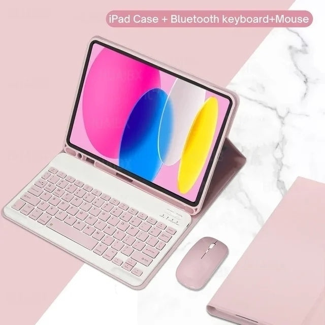 Capa para iPad 10 2022 7ª 8ª 9ª Geração 10.2 iPad 5ª 6ª 9.7 Pro 11 10.5 Air 4 5 10.9 Polegadas Capa Magnética Sem Fio Bl