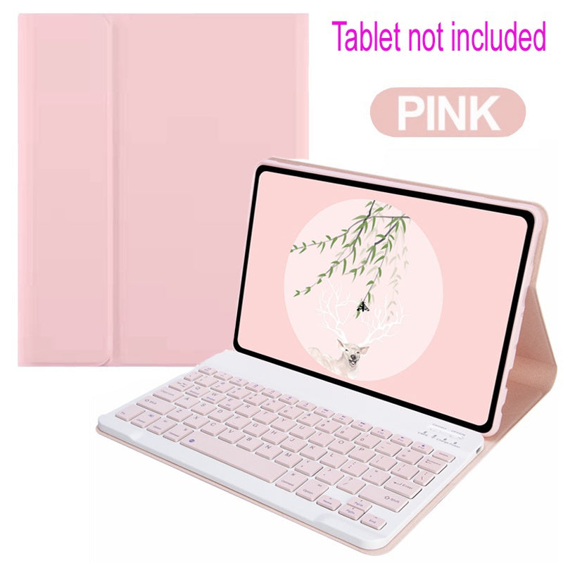 Teclado para Samsung Galaxy Tab A9 8.7 ''SM-X110/-x115 Capa de Teclado e Mouse Sem Fio Bluetooth Removível Magnético par