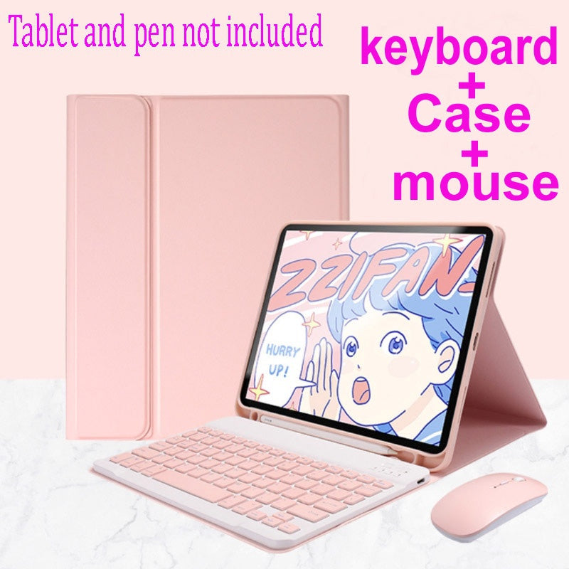 Capa de teclado para Samsung Galaxy Tab A8 LTE 10.5 ''2022 SM-X200 SM-X205 X207, capa magnética destacável, teclado sem