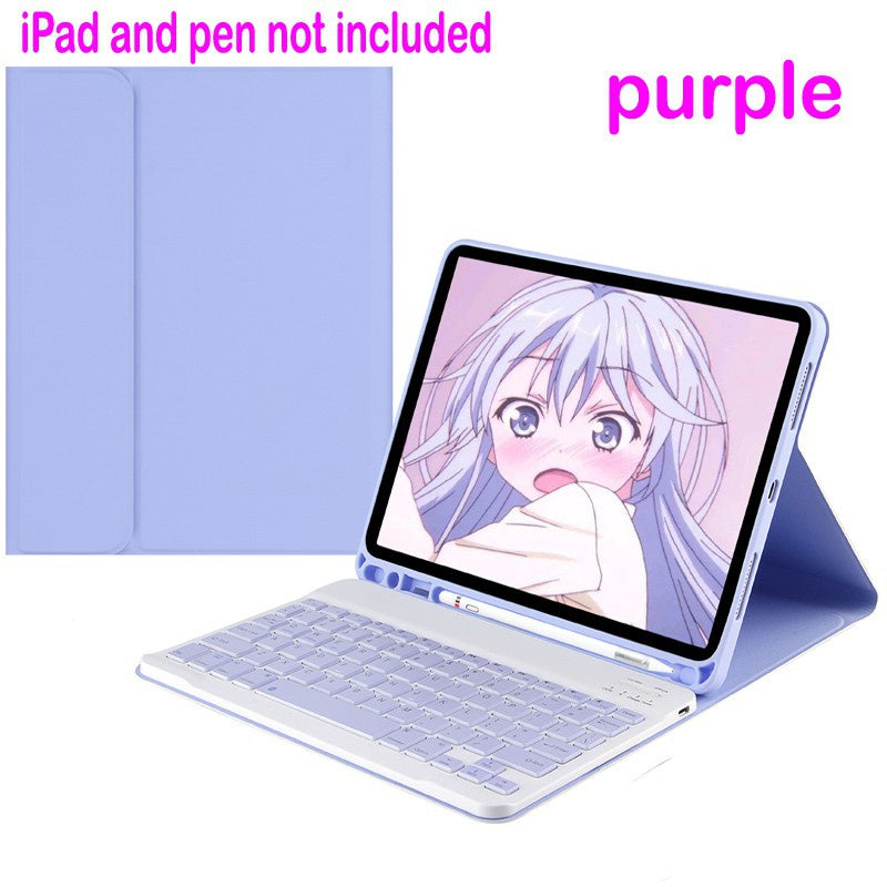 Capa Do Teclado Para iPad 9.7 10.2 5a 6a 7a 8a 9a Geração 10a 10.9‘’ Air 3 4 5 11 2024 Pro 11 mouse Sem Fio Bluetooth