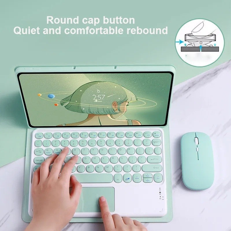 Capa de Teclado para Xiaomi Pad 6 Pro 6 11 2023 5 11 Pro 5 para Redmi Pad 10.61 polegada SE 11 polegada Destacável Magné