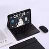 Capa de teclado para Xiaomi Pad 6 11 6 Pro 11 polegada 2023 mipad 5 11 5 Pro 11 polegada para Redmi Pad SE 11 10.61 Mous