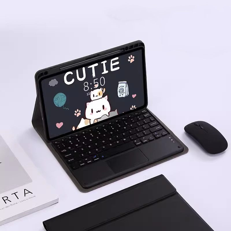 Capa de teclado para Xiaomi Pad 6 11 6 Pro 11 polegada 2023 mipad 5 11 5 Pro 11 polegada para Redmi Pad SE 11 10.61 Mous