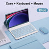 Capa para Samsung Galaxy Tab S9 S8 S7 11 "S9 FE 10.9 magnética destacável sem fio Bluetooth tampa do mouse teclado Carca