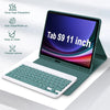 Capa para Samsung Galaxy Tab S9 S8 S7 11 "S9 FE 10.9 magnética destacável sem fio Bluetooth tampa do mouse teclado Carca