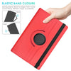 Redmi Pad SE 11 Case 360 Rotating Tablet Funda Flip Cover de couro PU para Xiaomi Mi Pad 6 5 Pro 11 polegadas