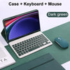 Capa para Samsung Galaxy Tab S9 S8 S7 11 "S9 FE 10.9 magnética destacável sem fio Bluetooth tampa do mouse teclado Carca