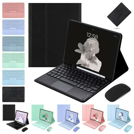 Capa para iPad 10 2022 10.9" Air 5 4 Pro 10.5 11 9.7 iPad 7ª 8ª 9ª Geração 10.2" Capa Magnética Bluetooth Touchpad Tecla
