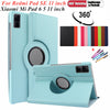 Redmi Pad SE 11 Case 360 Rotating Tablet Funda Flip Cover de couro PU para Xiaomi Mi Pad 6 5 Pro 11 polegadas
