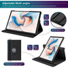 Redmi Pad SE 11 Case 360 Rotating Tablet Funda Flip Cover de couro PU para Xiaomi Mi Pad 6 5 Pro 11 polegadas