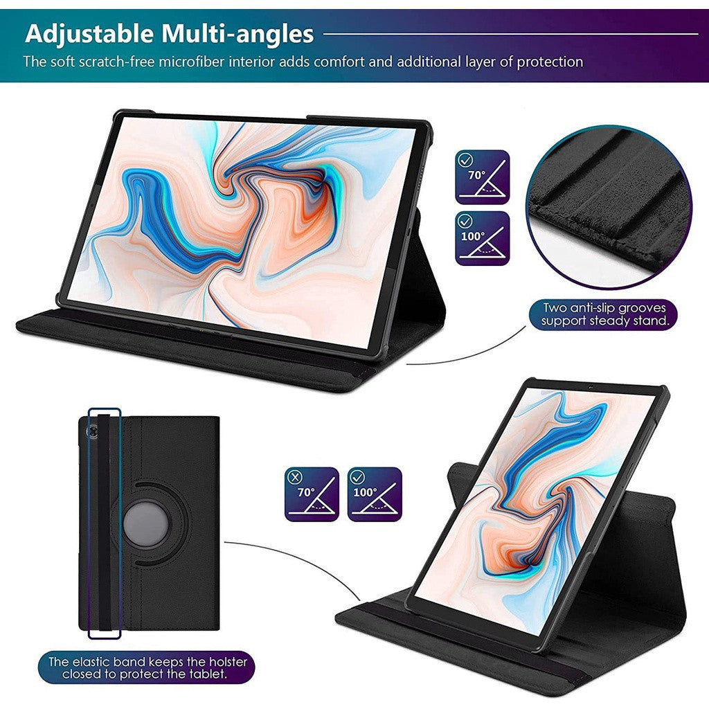 Redmi Pad SE 11 Case 360 Rotating Tablet Funda Flip Cover de couro PU para Xiaomi Mi Pad 6 5 Pro 11 polegadas