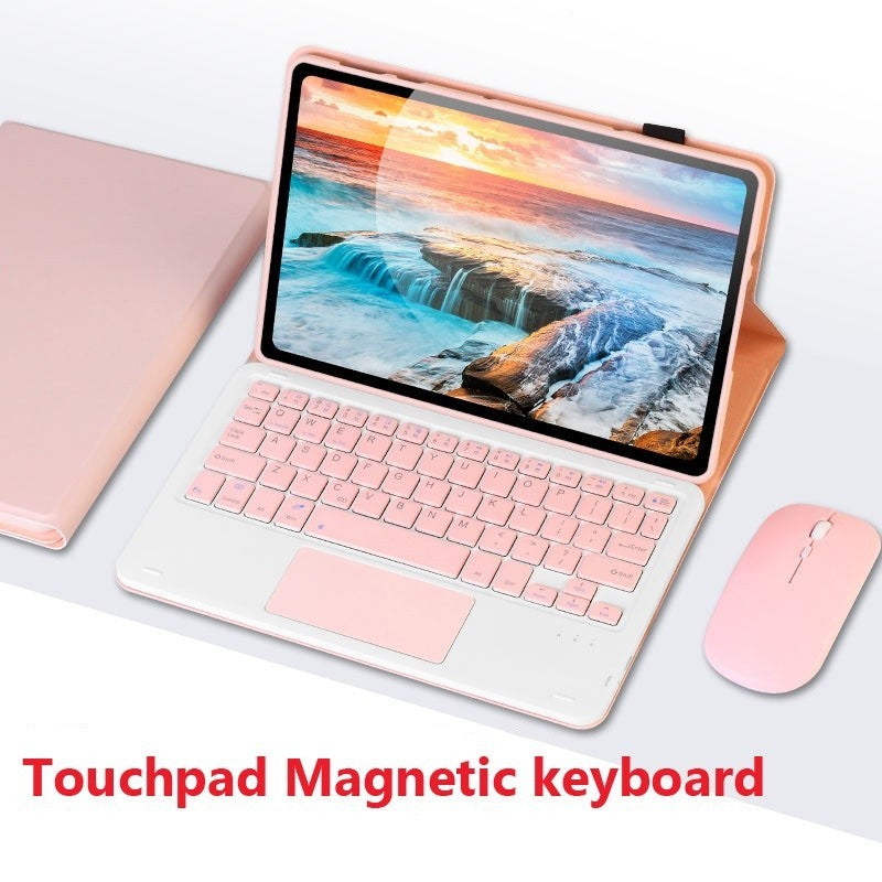 Capa de Teclado com Touchpad para Redmi Pad SE 11 Polegadas 2023 10.61 Polegadas 2022 para Xiaomi Pad 6/6 Pro 11 Polegad