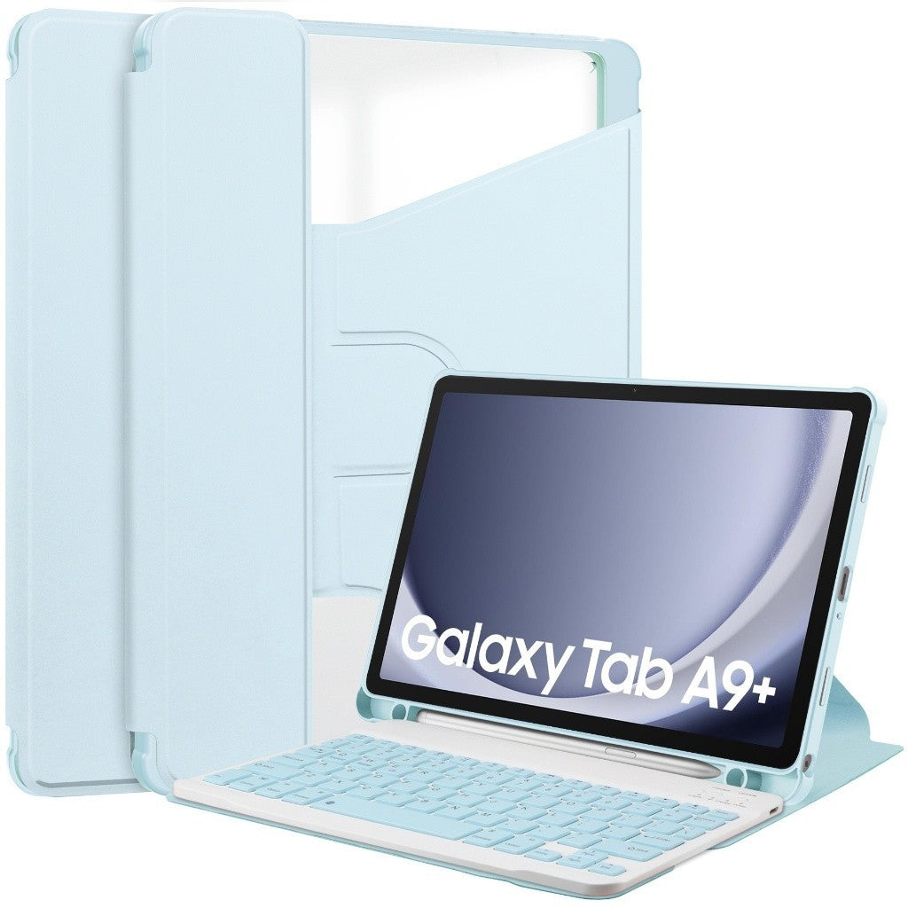 Apto Para SAMSUNG Galaxy Tab A9 A9 Plus 11.0 polegada 2023 SM-X210 SM-X215 SM-X216 Alta Qualidade De Couro Acrílico Rota