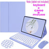 Capinha Para Xiaomi Red mi Pad 10.61 "2022 xiaomi Redmi Pad SE 11'' 2023 botão redondo Teclado Bluetooth Sem Fio Mouse C