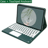Capa Com Teclado Touchpad Para Xiaomi Redmi Pad SE 11 Polegadas 2023 Sem Fio Bluetooth Mouse De Couro Magnético