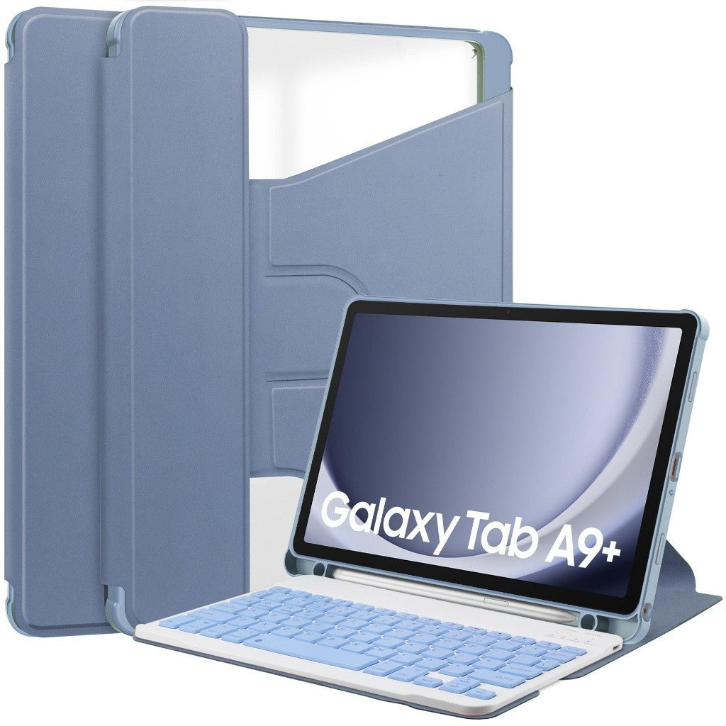 Apto Para SAMSUNG Galaxy Tab A9 A9 Plus 11.0 polegada 2023 SM-X210 SM-X215 SM-X216 Alta Qualidade De Couro Acrílico Rota